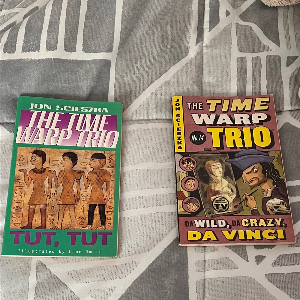 The Time Warp Trio Collection — Green & Multi Cover Coffee Table Books